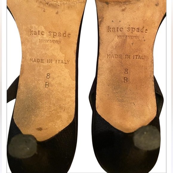 Kate Spade Slingback Kitten Heel Size 8 - Picture 6 of 7
